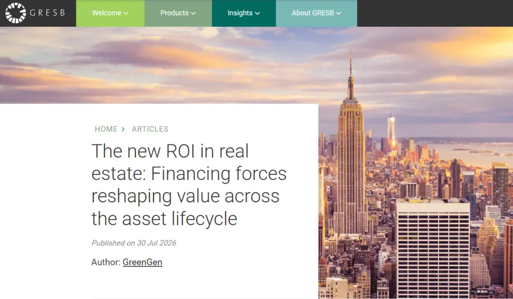 The new ROI in real estate: Financing forces reshaping value across the asset lifecycle
